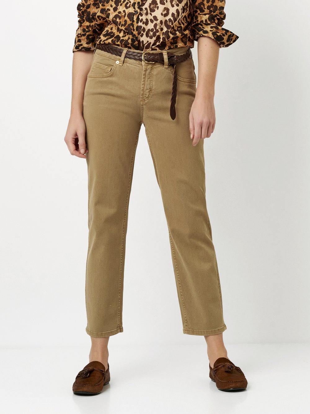 Jeans Ella brown Vorderansicht Jeans Ella brown Vorderansicht