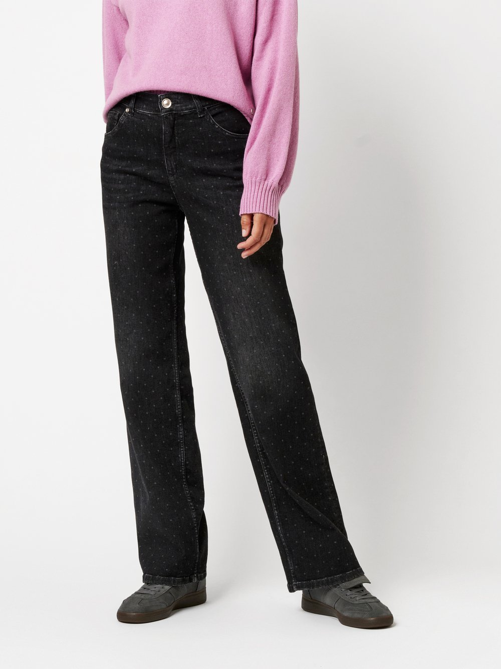 Jeans Liv anthra used Vorderansicht