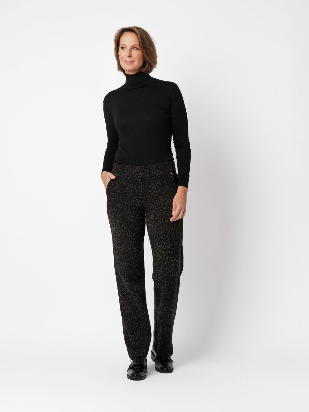 Hose Scarlet black/brown Outfitansicht