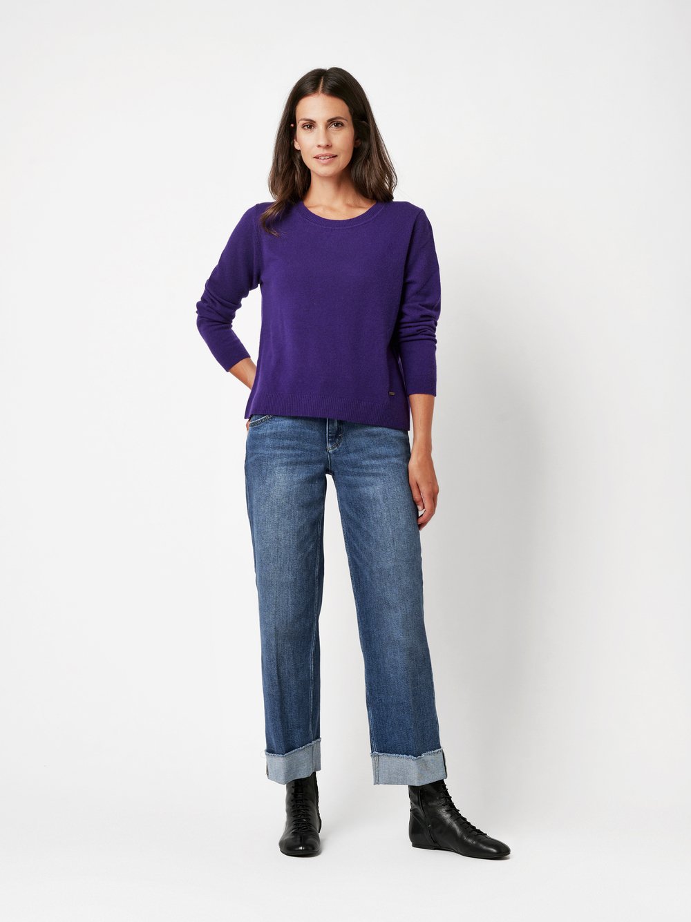 Jeans Liv mid blue Outfitansicht