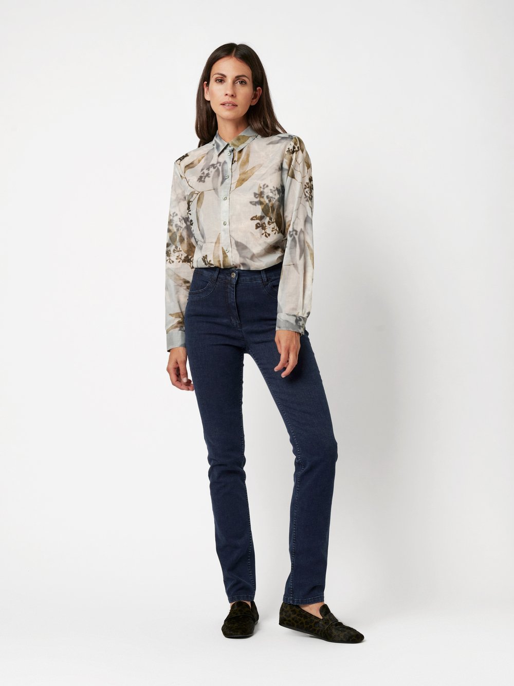 Jeans be loved dark blue Outfitansicht