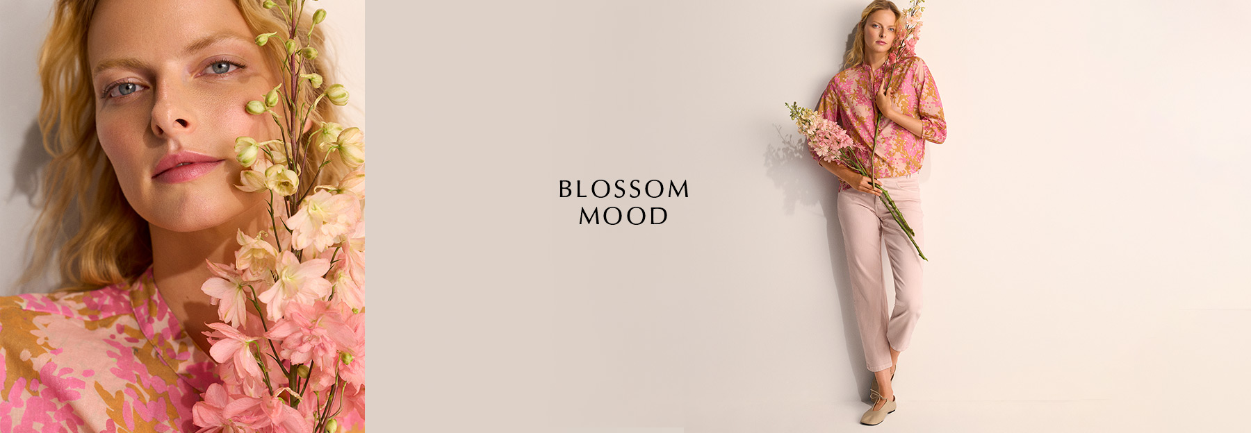 Floral styles and light looks with blooming details – teaser for the TONI Blossom Mood promotion