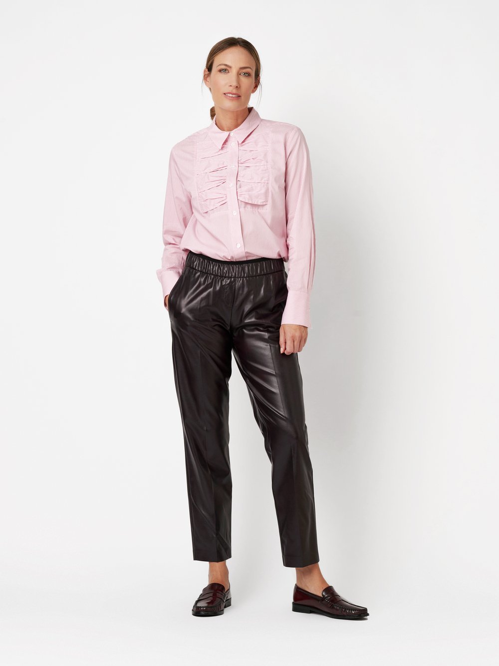 Trousers Sue wine outfit view