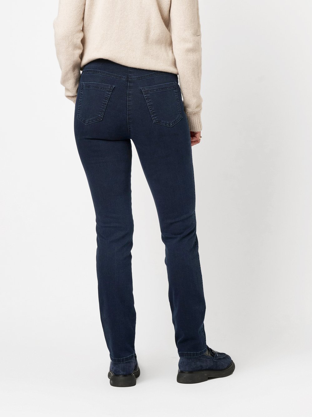 Trousers My Darling dark blue rear view Trousers My Darling dark blue rear view