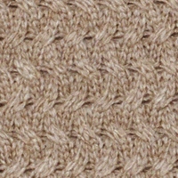 Farbmuster Pullover in Braun
