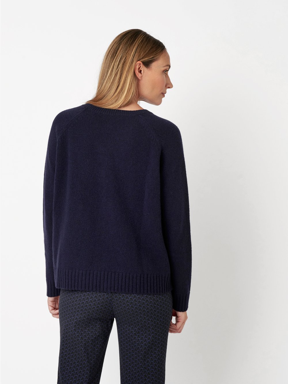 Pullover Giulia navy Rueckansicht Pullover Giulia navy Rueckansicht