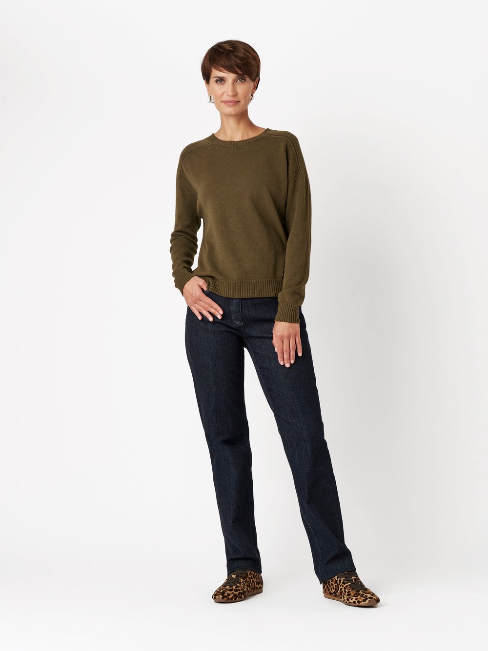 Jeans Honey rinsed blue outfit view