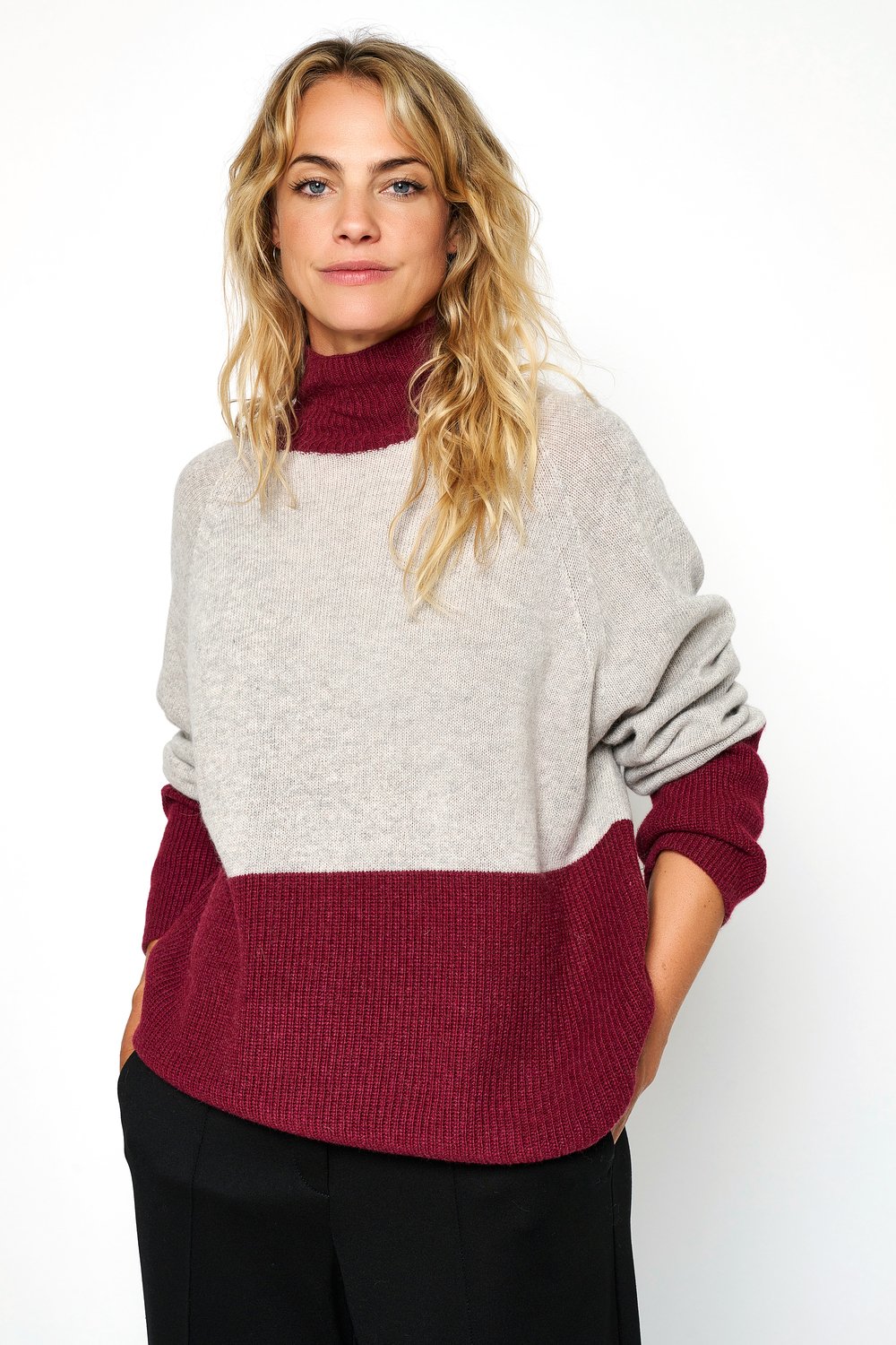 Berry turtleneck deals