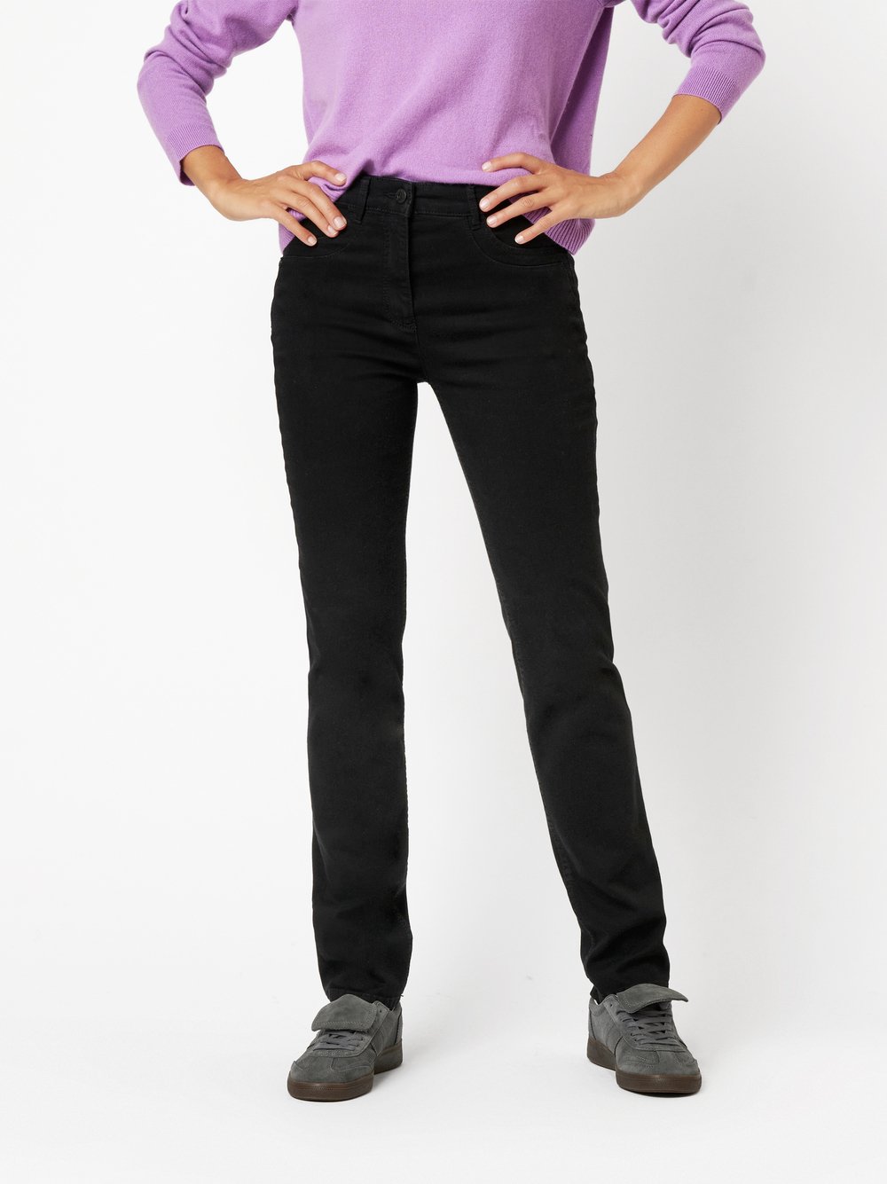 Jeans be loved black Vorderansicht Jeans be loved black Vorderansicht