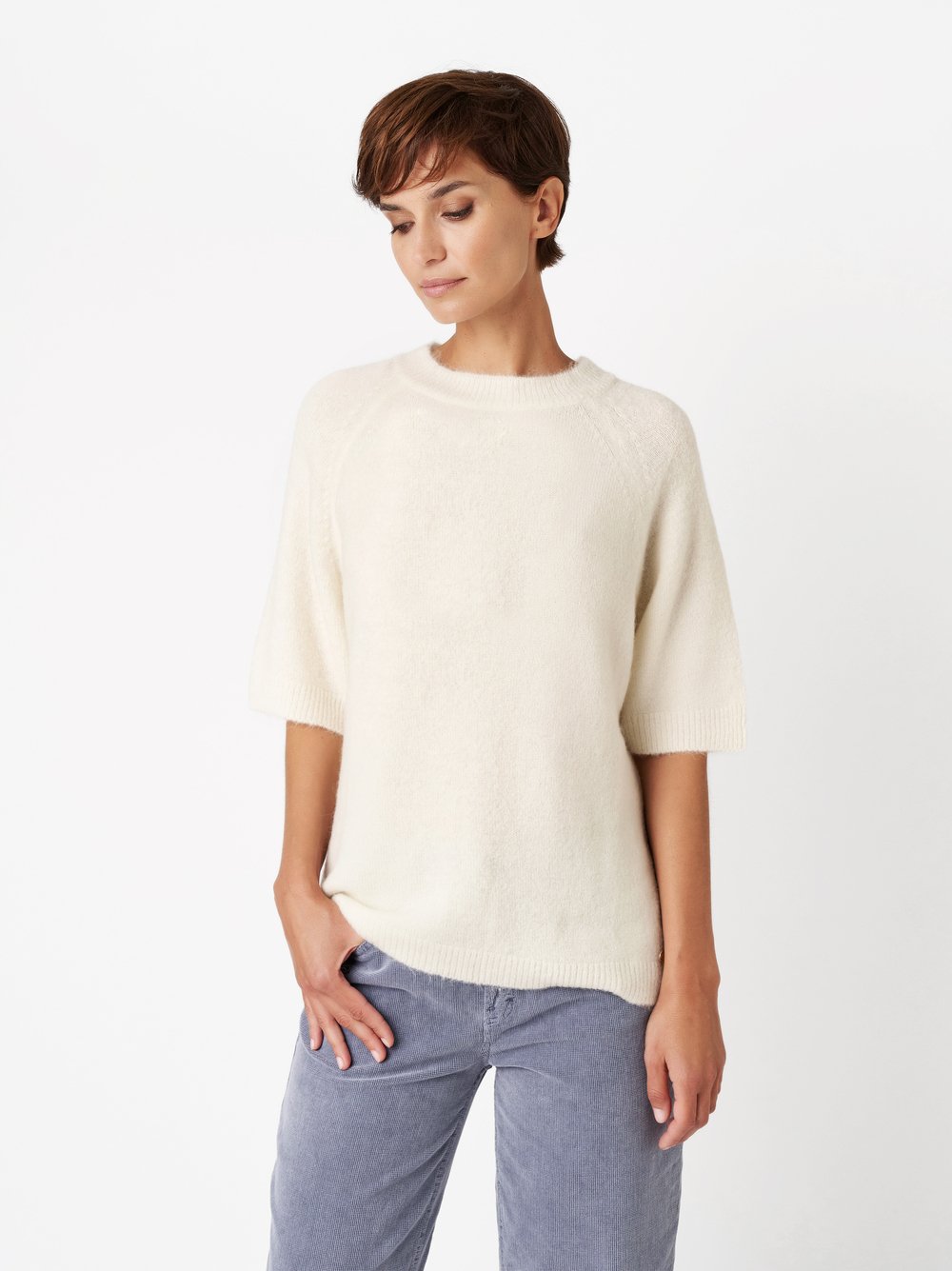 Pullover Gigi ecru Vorderansicht