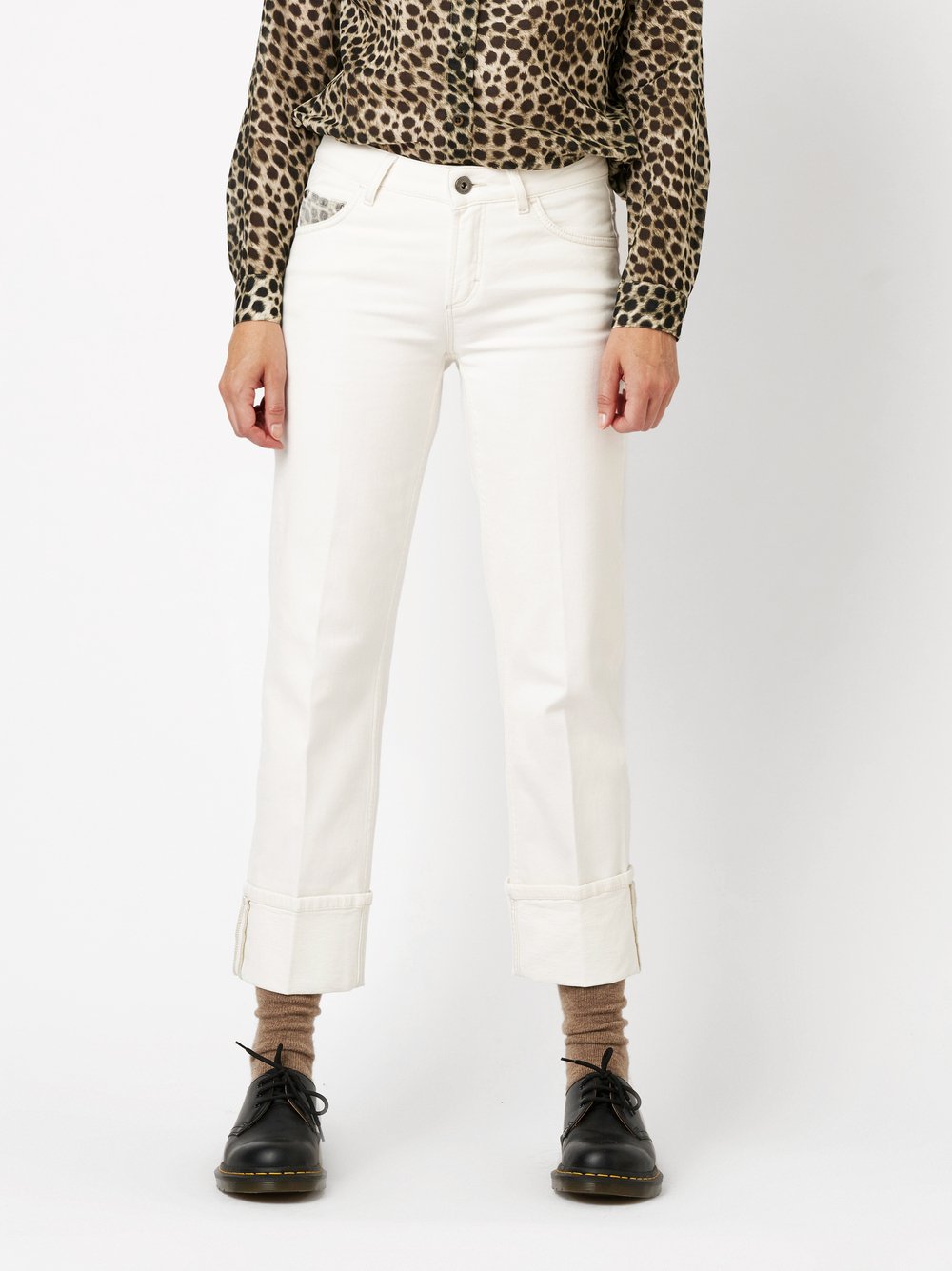 Jeans Ella offwhite Vorderansicht Jeans Ella offwhite Vorderansicht
