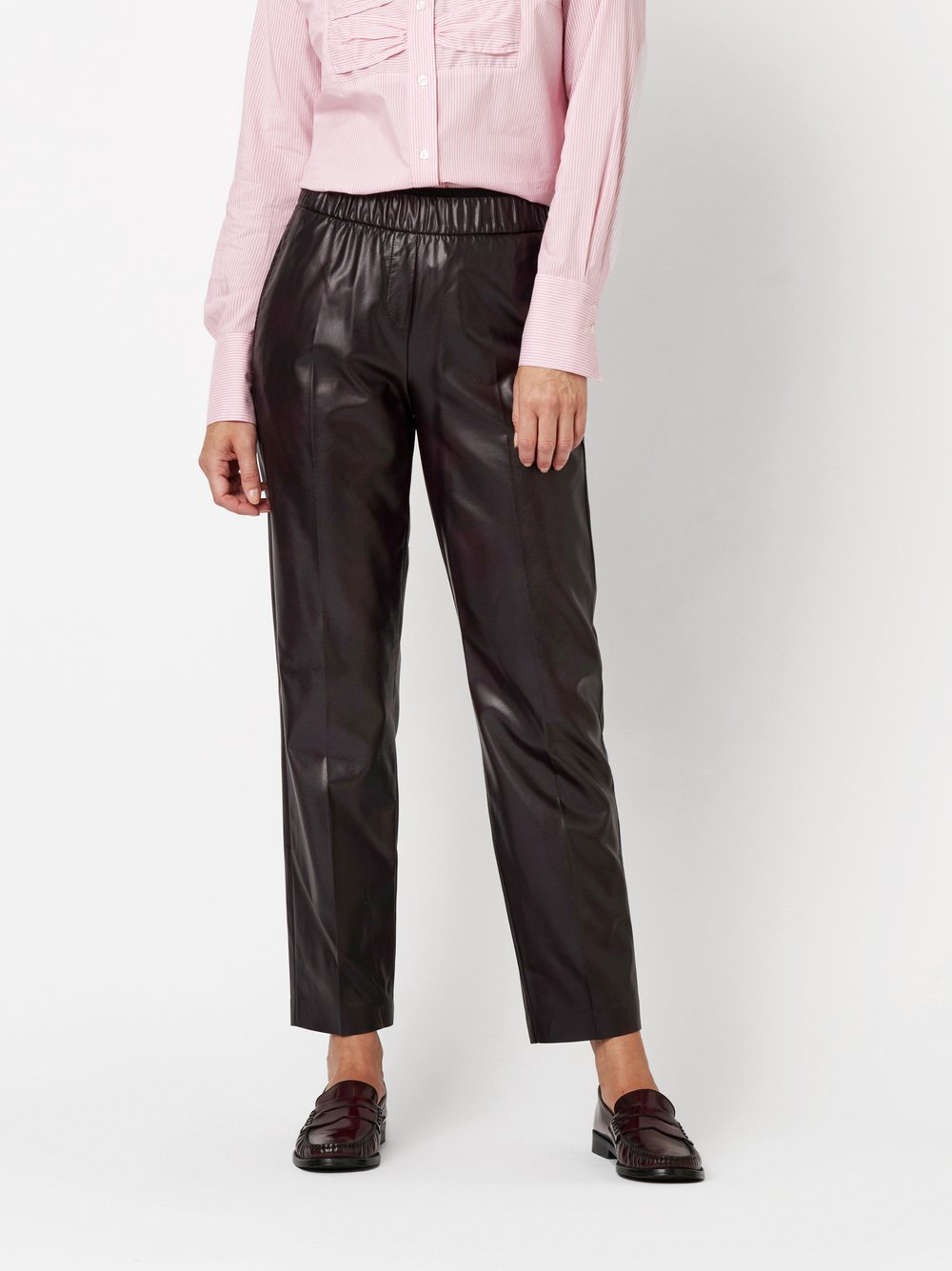 Trousers Sue wine front view