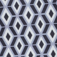 Farbmuster Hose in dark blue  / white