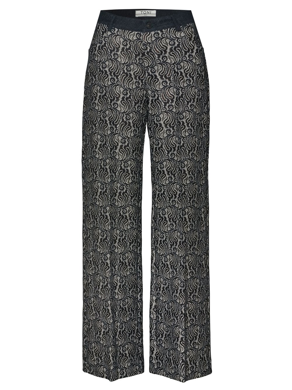 Hose Ella black navy Freisteller