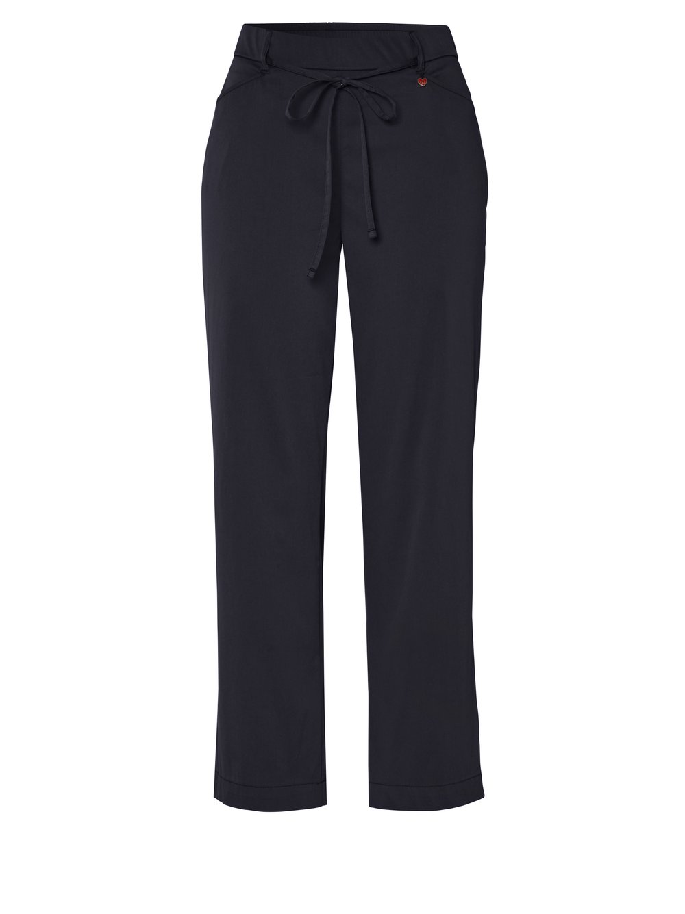 Womens trousers Scarlet Wide 3/4 in dark blue, wide-leg trousers in 3/4 length, product view