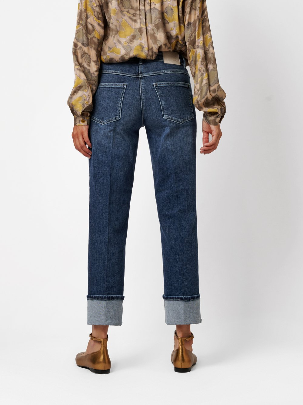 Jeans Ella dark blue Rueckansicht