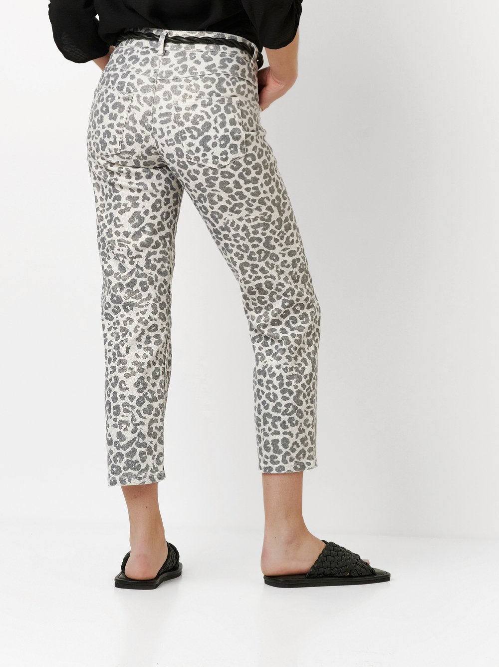 Hose Ella grey Rueckansicht Hose Ella grey Rueckansicht