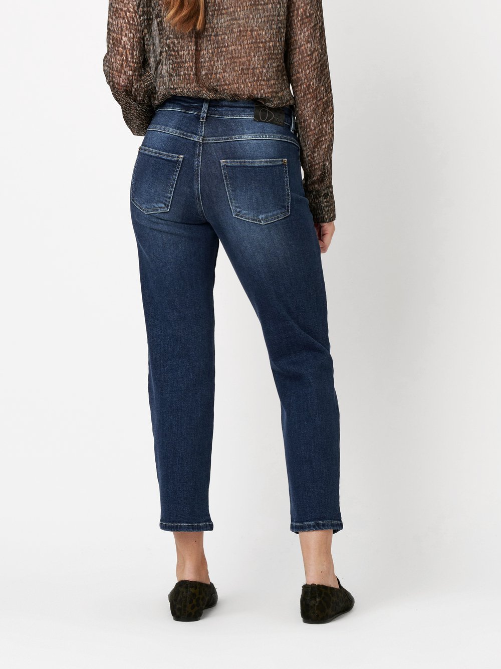 Jeans Ella mid blue Rueckansicht Jeans Ella mid blue Rueckansicht