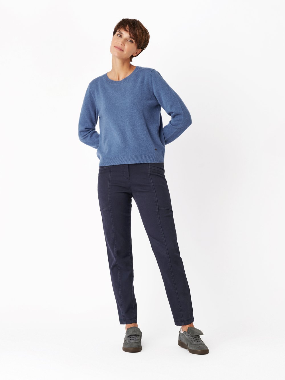 Hose Sue dark blue Outfitansicht