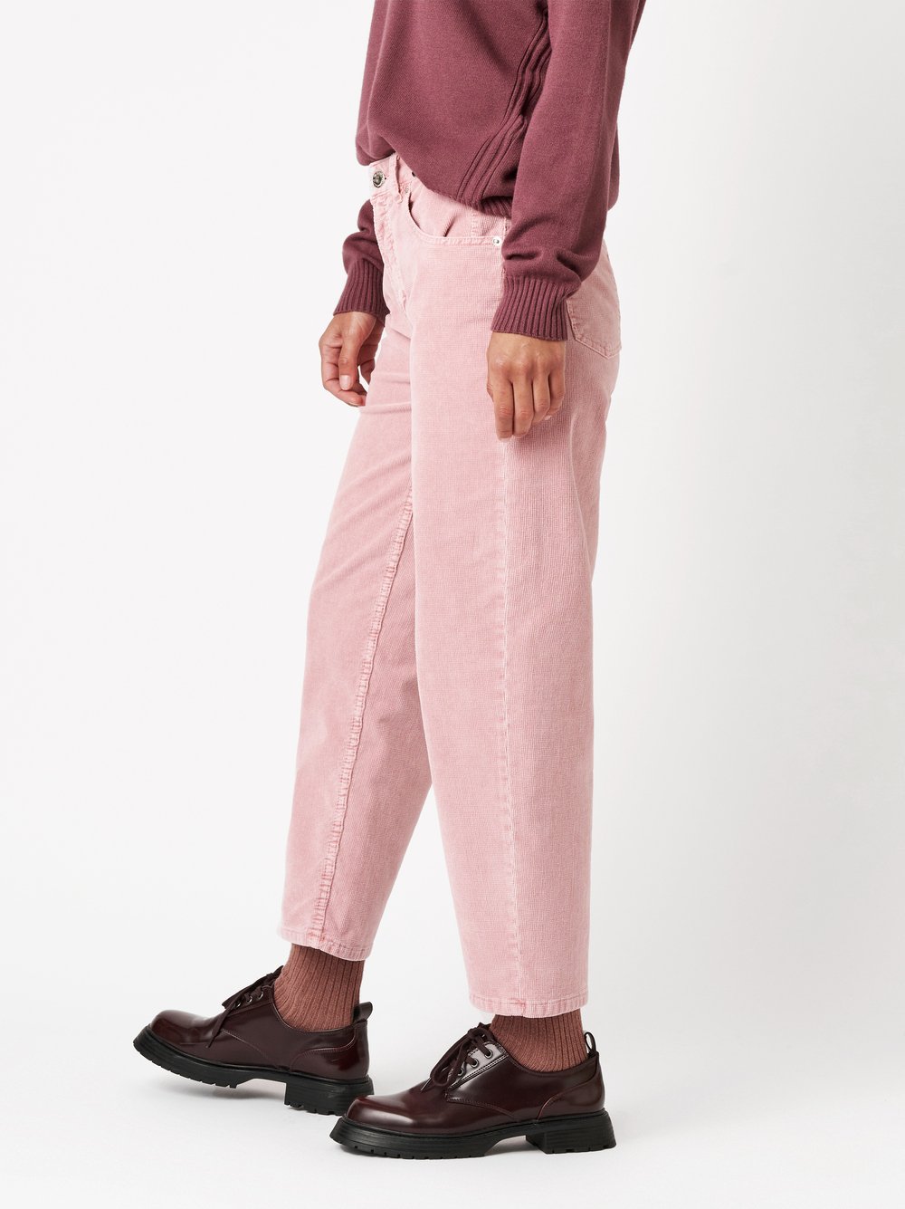 Trousers Liv rose front view