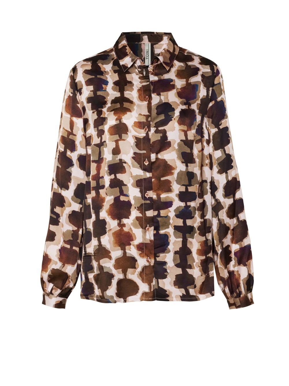 Blouse Coco multicolour rose hollow