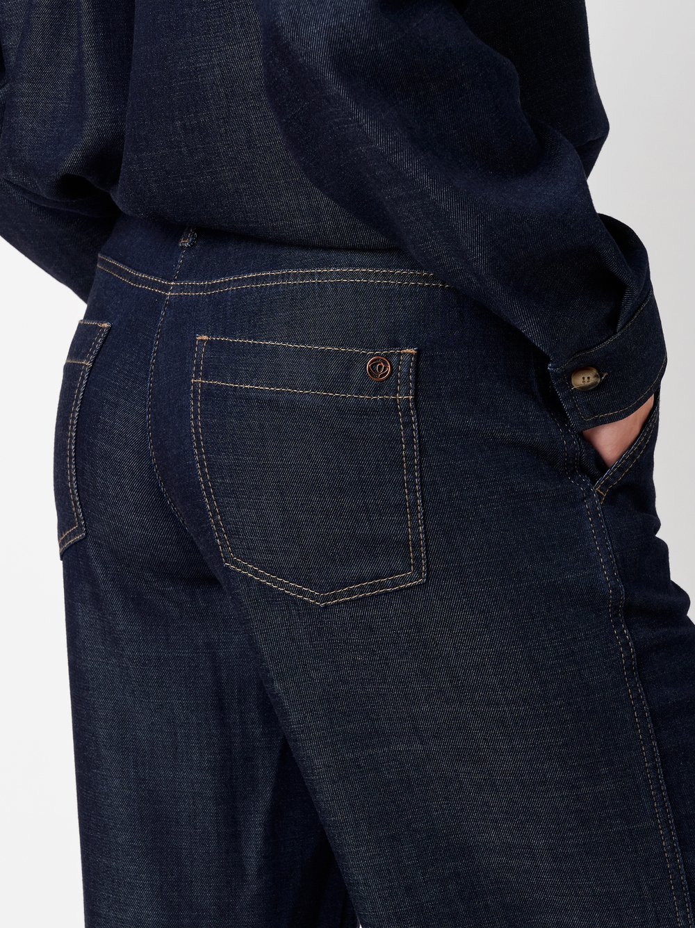 Jeans Liv dark blue detail view Jeans Liv dark blue detail view