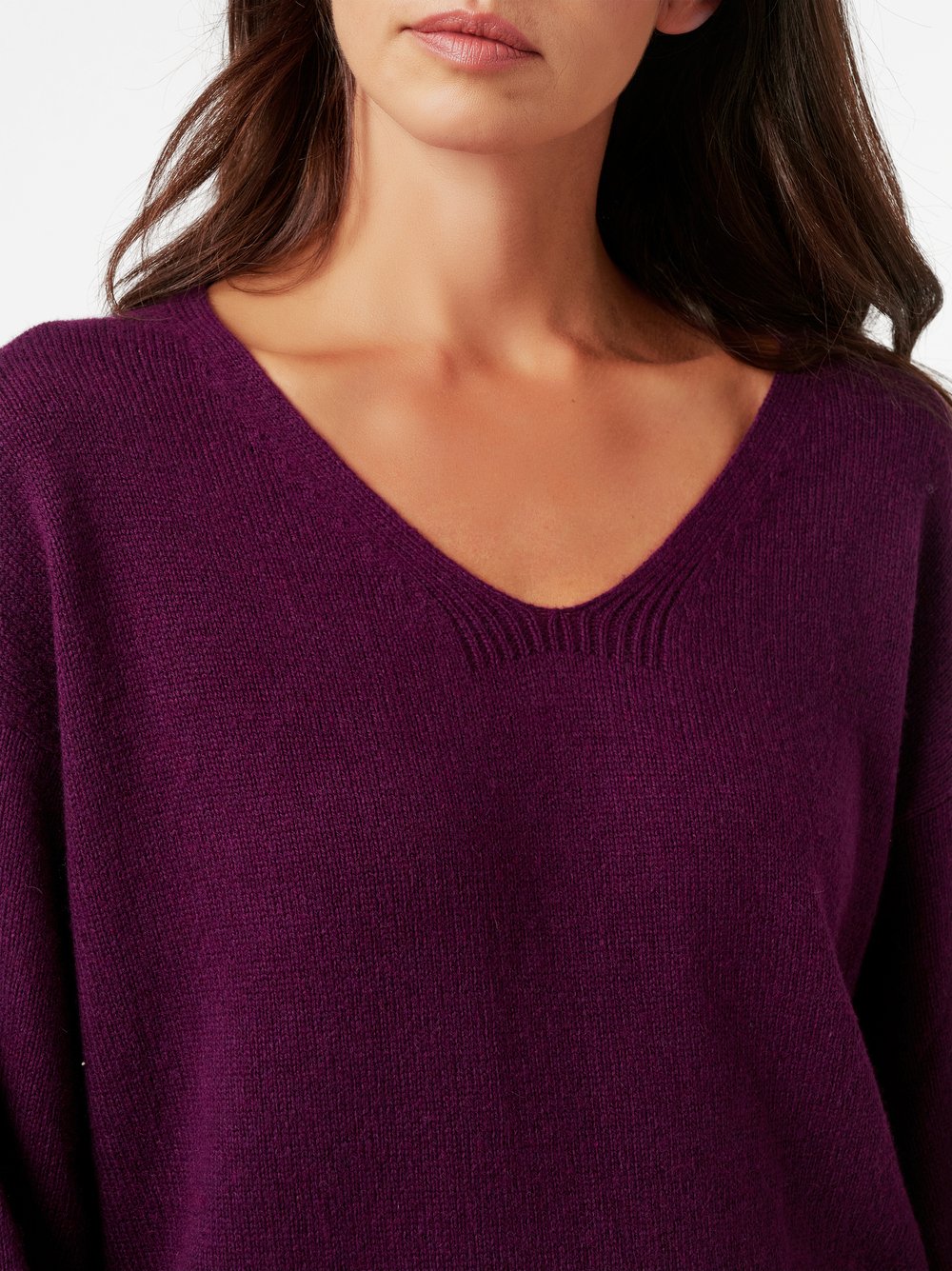 Pullover Ginger royal purple Detailansicht
