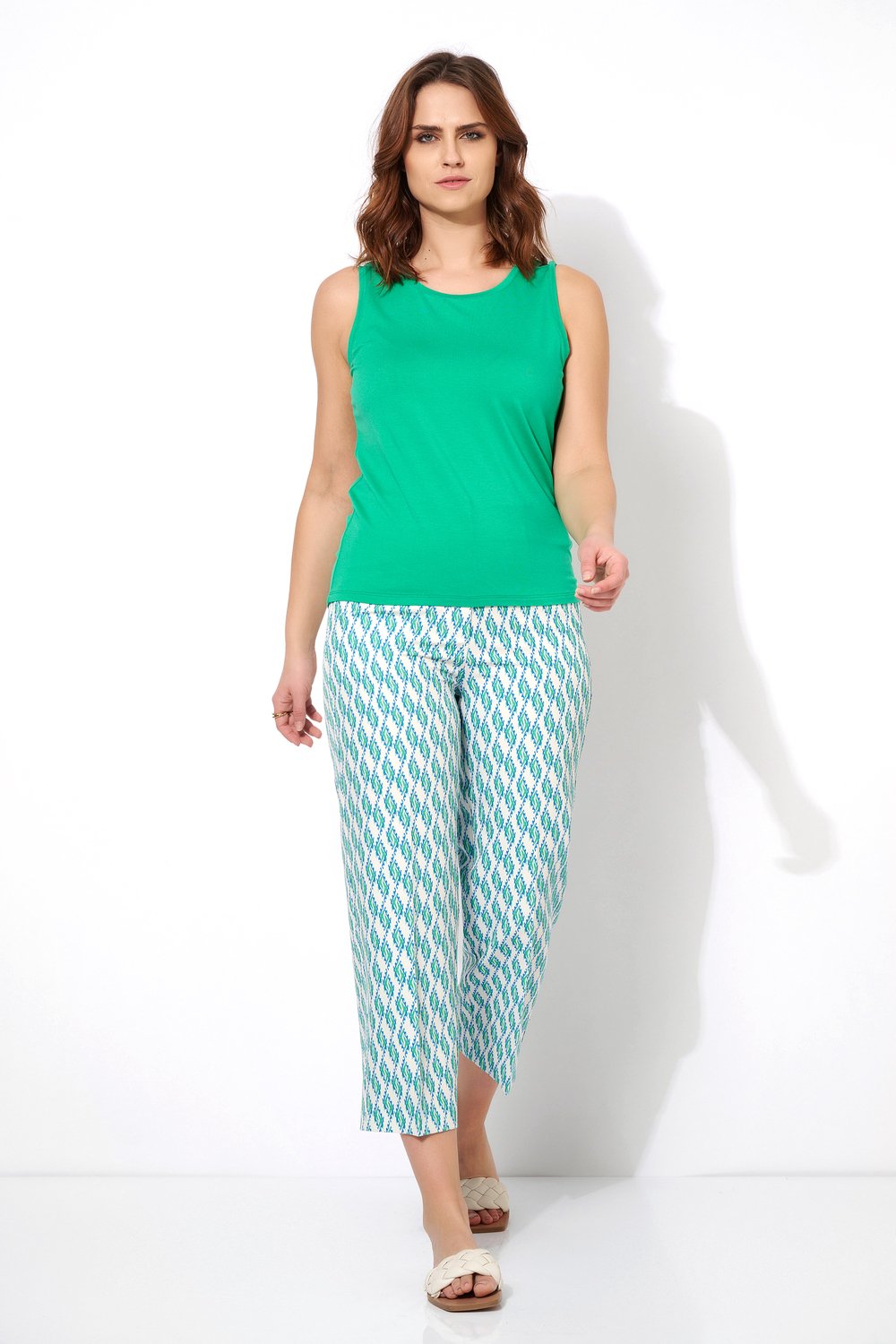 Legere 7/8-Hose mit Orientprint | Style »Alessa« multicolour