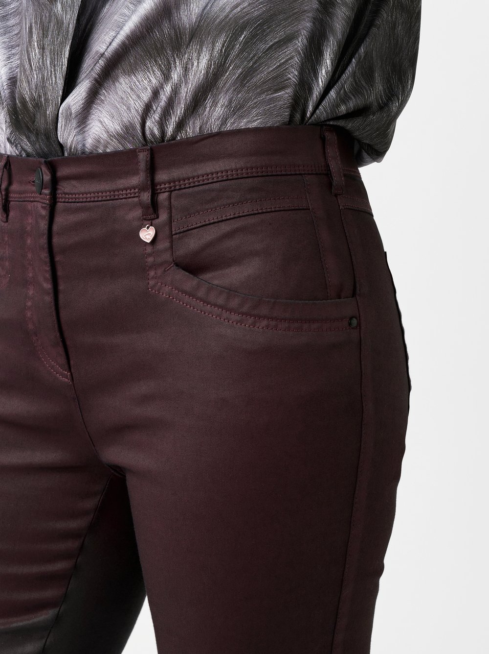 Jeans Meine beste Freundin wine Detailansicht