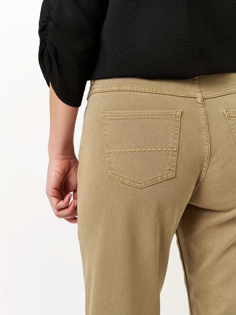 Jeans Honey brown Detailansicht Jeans Honey brown Detailansicht