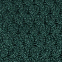 Farbmuster Pullover in Dunkelgruen