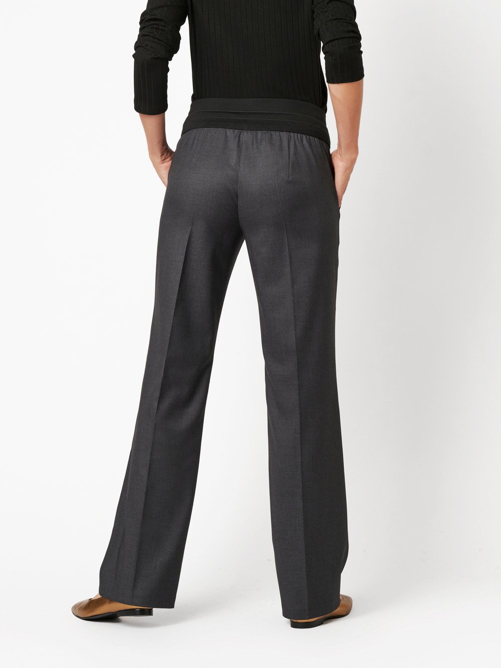 Trousers Jenny anthra rear view