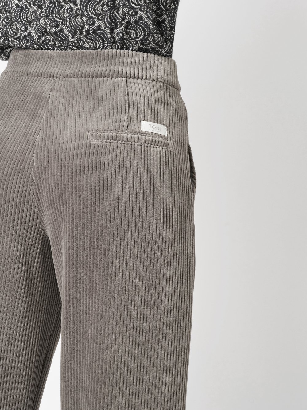 Hose Ella grey Detailansicht