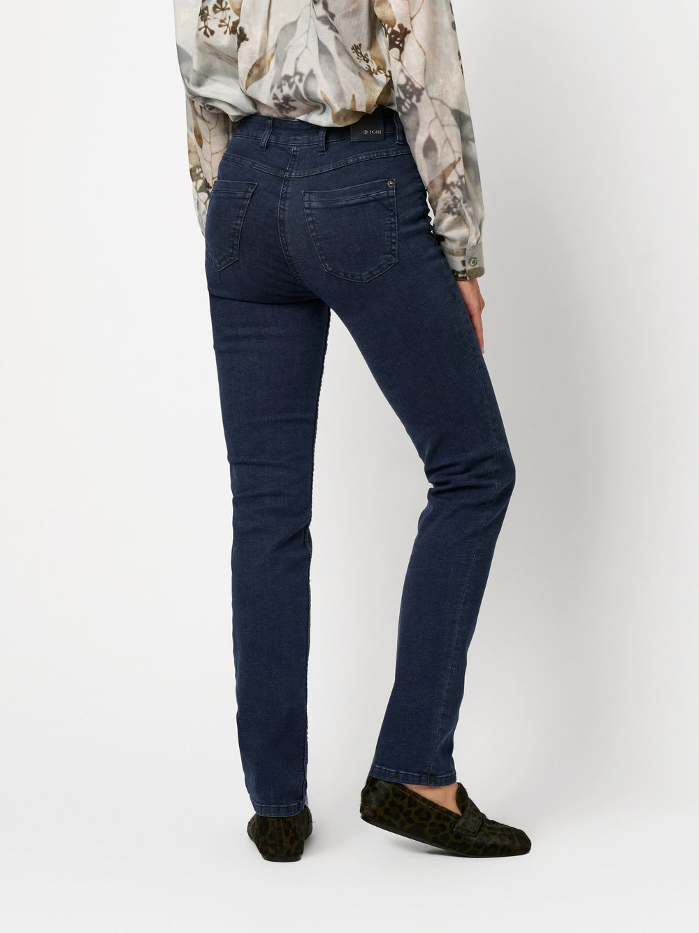 Jeans be loved dark blue Rueckansicht Jeans be loved dark blue Rueckansicht