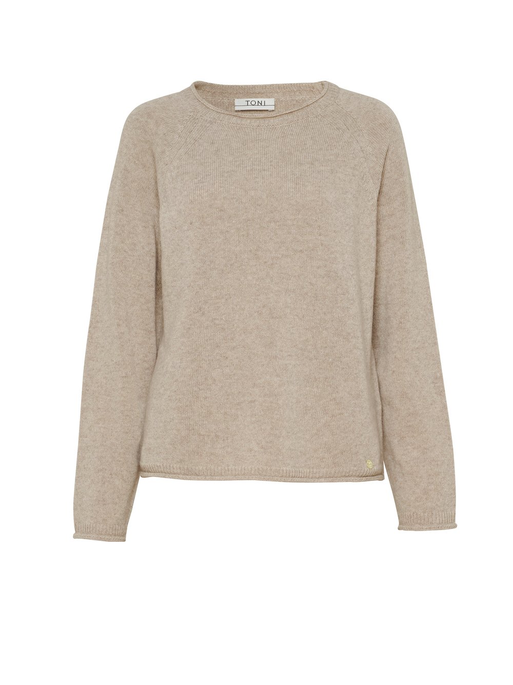 Pullover Gaia beige Freisteller Pullover Gaia beige Freisteller