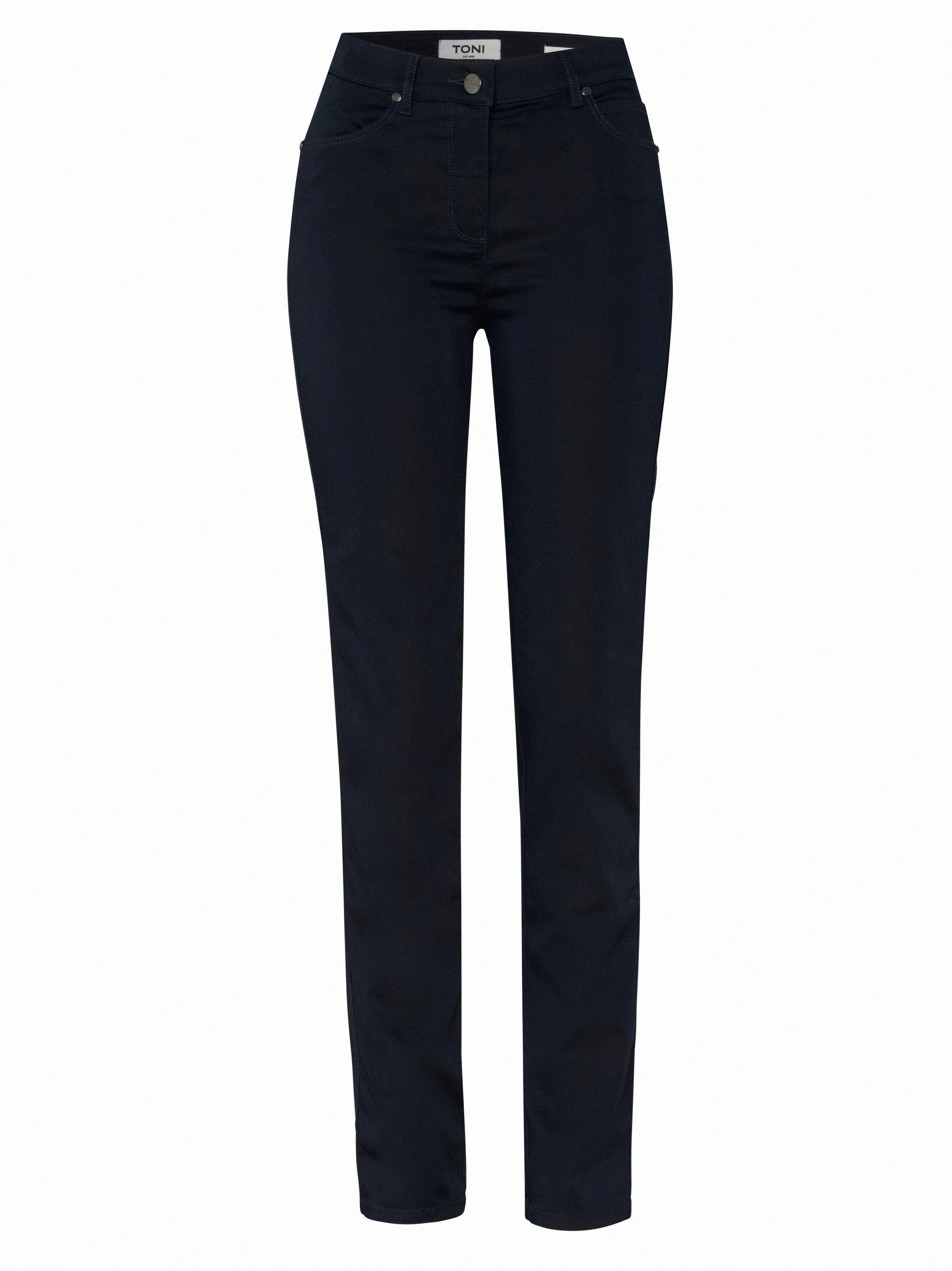 Damenhose Be Loved in black, High Waist Hose, freigestellte Produktansicht