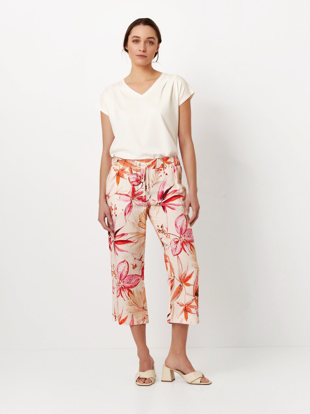 Hose Pia multicolour pink Outfitansicht