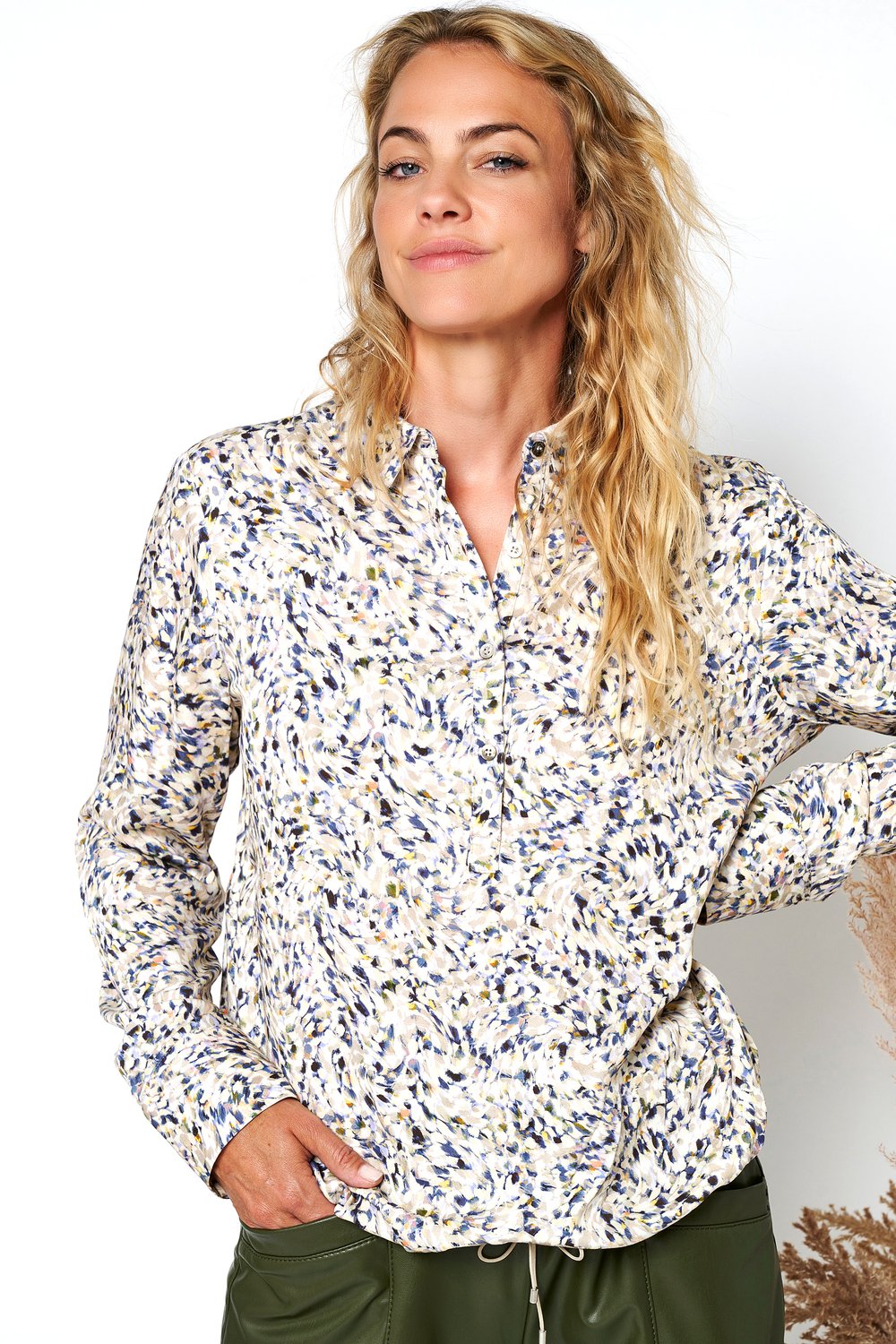 Patterned blouse | Style »Bianca« multicolour