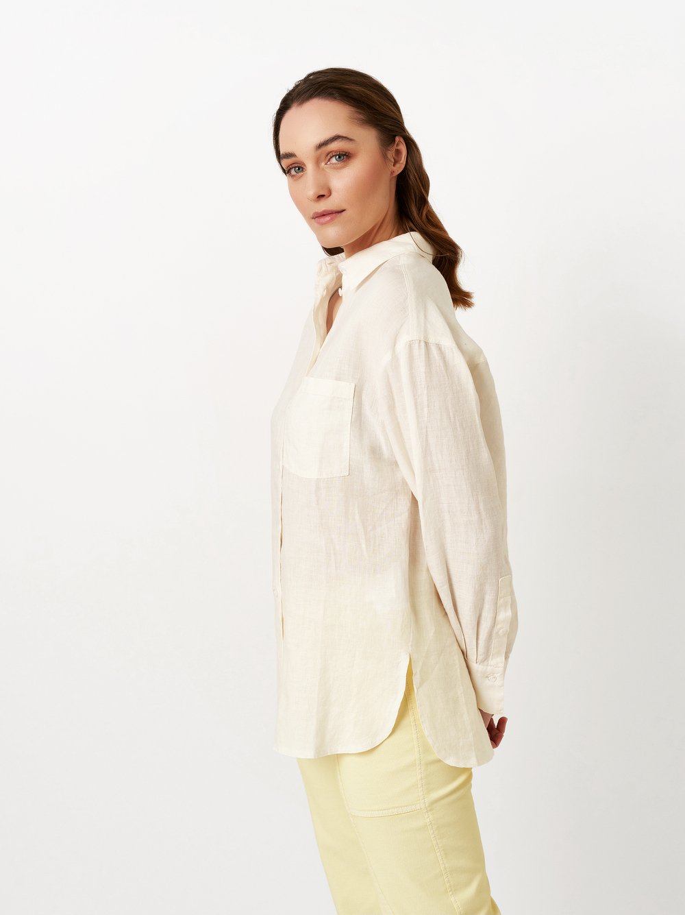 Bluse Alva offwhite Vorderansicht Bluse Alva offwhite Vorderansicht