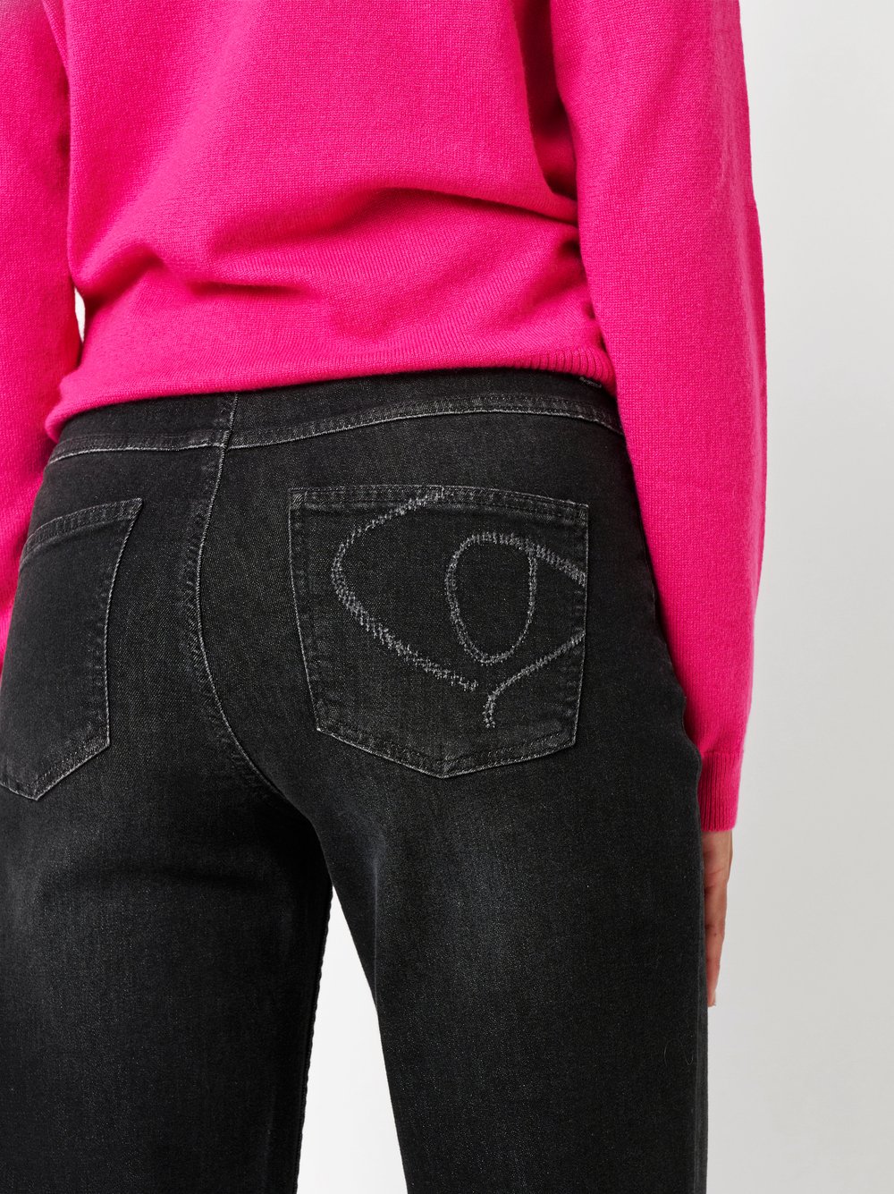 Jeans Liv anthra Detailansicht